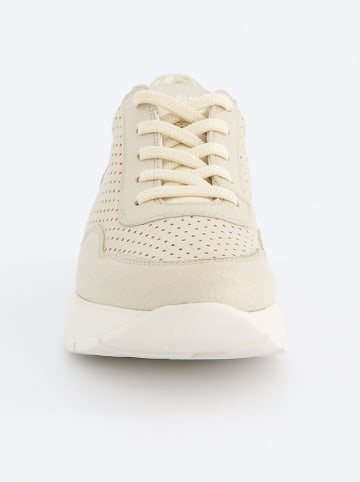 Paul Green Leren sneakers beige