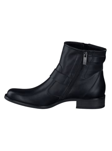 Paul Green Leren boots zwart