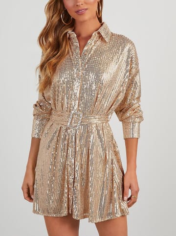 Milan Kiss Paillettenkleid in Gold