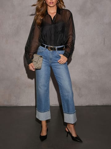 Milan Kiss Bluse in Schwarz