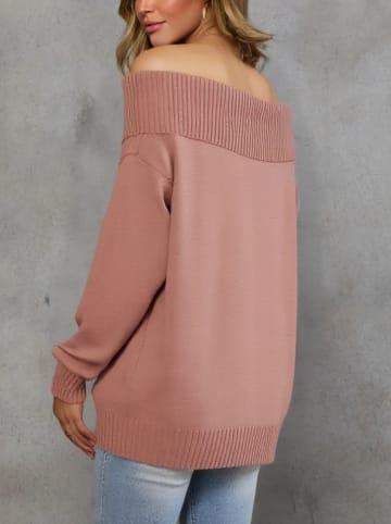 Milan Kiss Pullover in Rosa