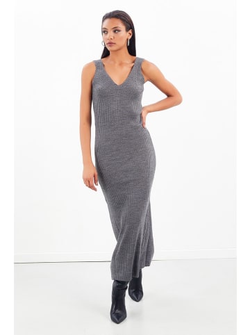 Milan Kiss Kleid in Grau