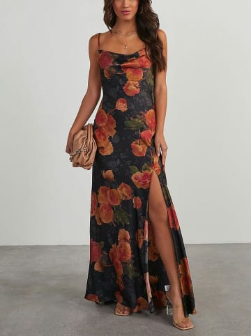 Milan Kiss Kleid in Schwarz/ Rot