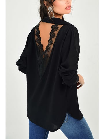 Milan Kiss Longsleeve in Schwarz