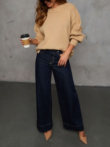 Milan Kiss Pullover in Beige