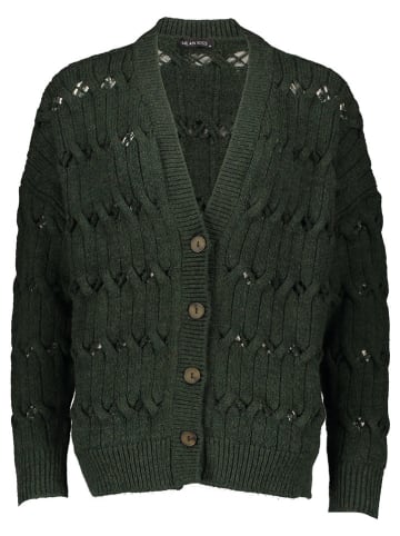 Milan Kiss Cardigan in Dunkelgrün