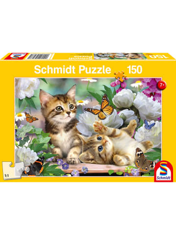 Schmidt Spiele 150tlg. Puzzle "Verspielte Katzenbabys" - ab 7 Jahren
