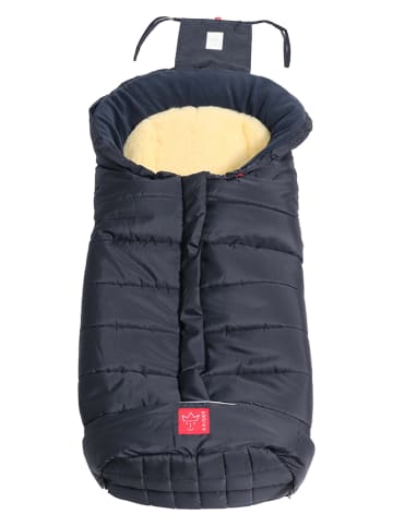 Kaiser Naturfellprodukte Śpiworek termiczny "Arctik Plus" w kolorze granatowym - 105 x 48 cm