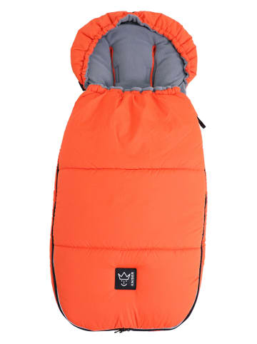 Kaiser Naturfellprodukte Śpiworek termiczny "Lukky" w kolorze pomarańczowym - 105 x 45 cm