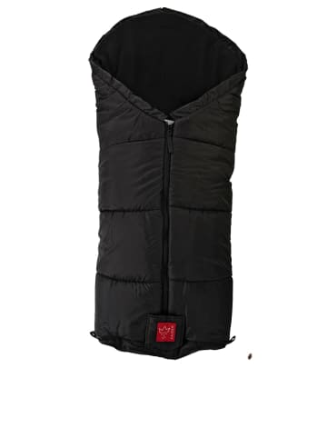 Kaiser Naturfellprodukte Śpiworek termiczny "Tommy" w kolorze czarnym - 100 x 45 cm