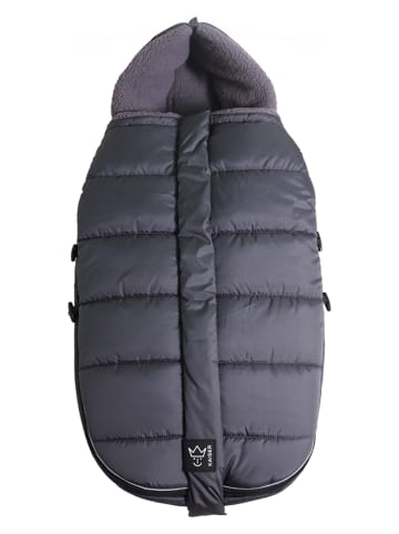 Kaiser Naturfellprodukte Thermo-Fußsack "Mila" in Anthrazit - (L)105 x (B)48 cm