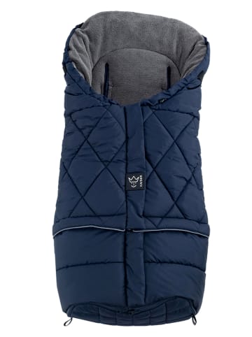 Kaiser Naturfellprodukte Thermo-Fußsack "Moony 2in1" in Dunkelblau