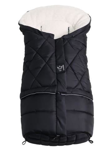 Kaiser Naturfellprodukte Thermo-Fußsack "Moony 2in1" in Schwarz