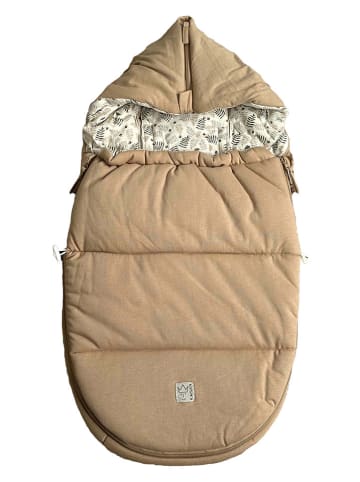 Kaiser Naturfellprodukte Babyschalen-Fußsack in Hellbraun - (L)80 x (B)40 cm