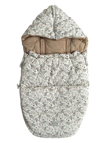 Kaiser Naturfellprodukte Babyschalen-Fußsack in Hellbraun - (L)80 x (B)40 cm