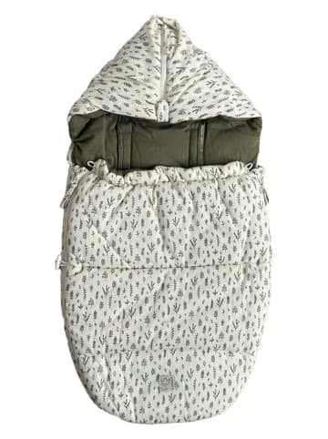 Kaiser Naturfellprodukte Babyschalen-Fußsack in Khaki - (L)80 x (B)40 cm