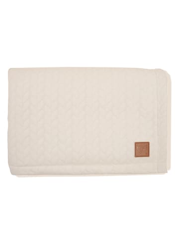 Kaiser Naturfellprodukte Decke "Quilly" in Creme - (L)100 x (B)75 cm