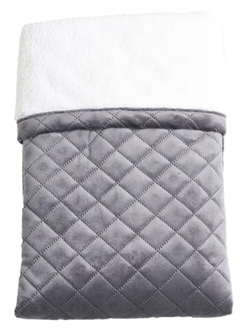 Kaiser Naturfellprodukte Deken "Velvet" grijs - (L)100 x (B)75 cm