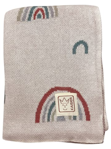 Kaiser Naturfellprodukte Babydecke "Rainbow" in Beige - (L)100 x (B)80 cm