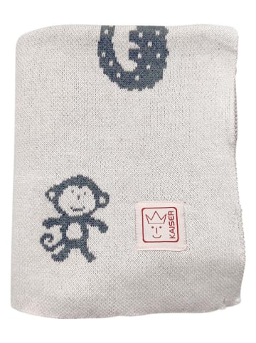 Kaiser Naturfellprodukte Babydecke "Animal Organic" in Creme - (L)100 x (B)80 cm