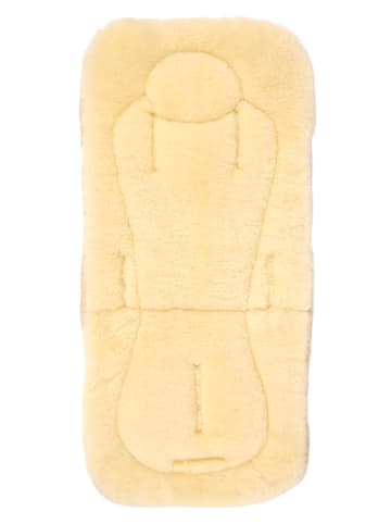 Kaiser Naturfellprodukte Lammfellauflage "Dolly" in Beige - (L)77 cm - (B)35 cm