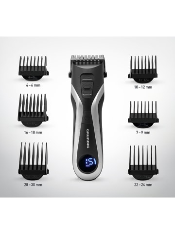 GRUNDIG Maszynka w kolorze czarnym do brody i włosów