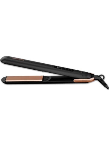 GRUNDIG Glätteisen "NaturaShine" in Schwarz/ Roségold