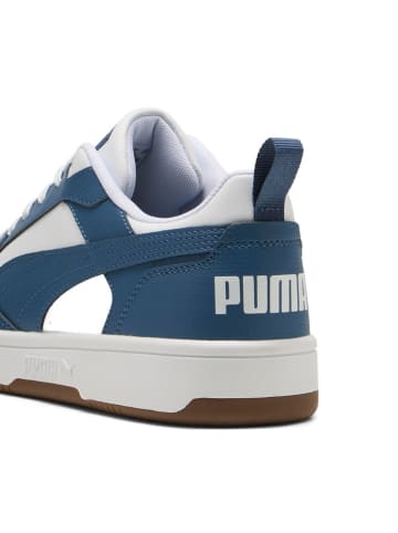 Puma Sneakers "Rebound v6" wit/blauw