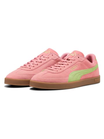 Puma Leren sneakers "Club II Era" lichtroze/groen