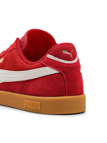 Puma Leder-Sneakers "Club II Era" in Rot