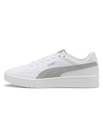 Puma Leren sneakers "Court Classic" wit/grijs