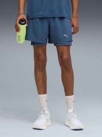 Puma 2in1-Laufshorts "Velocity" in Blau