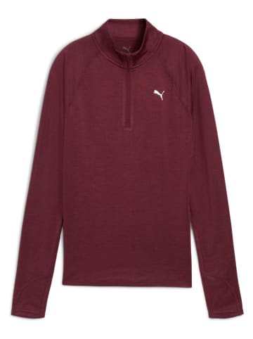 Puma Lauflongsleeve "Velocity Cloudspun" rood