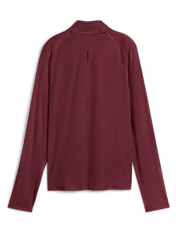 Puma Lauflongsleeve "Velocity Cloudspun" rood