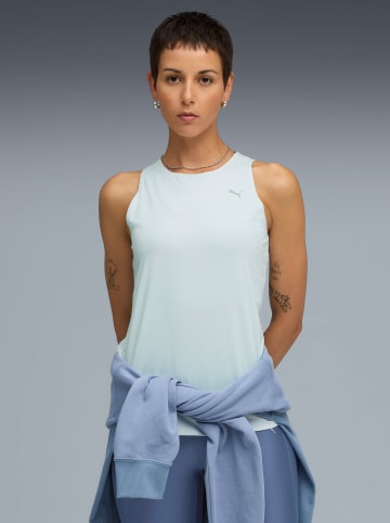 Puma Top sportowy "Cloudspun" w kolorze błękitnym