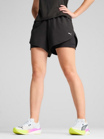 Puma 2-in-1 trainingsshort "Ultraweave" zwart