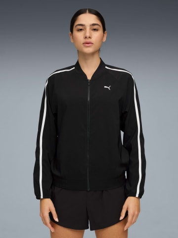 Puma Trainingsjas "Floral Ribbon" zwart