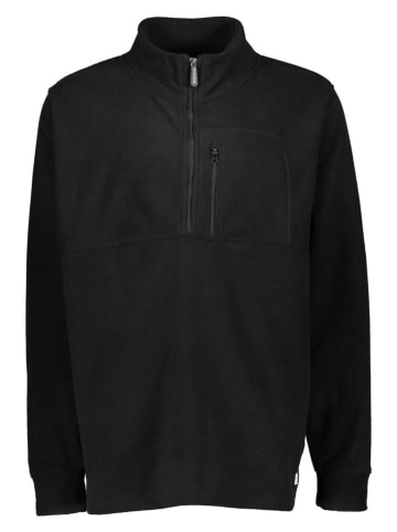 Roadsign Fleecepullover in Schwarz