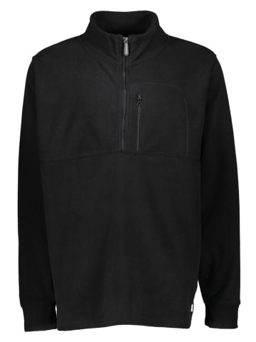 Roadsign Fleecepullover in Schwarz