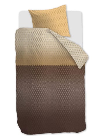 Beddinghouse Satin-Bettwäsche-Set "Ariel" in Braun