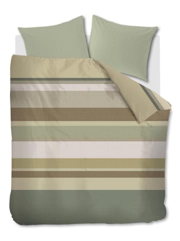 Beddinghouse Satin-Bettwäsche-Set ''Audrie'' in Grün