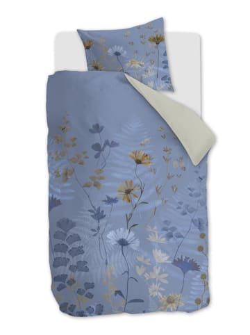 Beddinghouse Satijnen beddengoedset ''Nala'' lichtblauw/beige