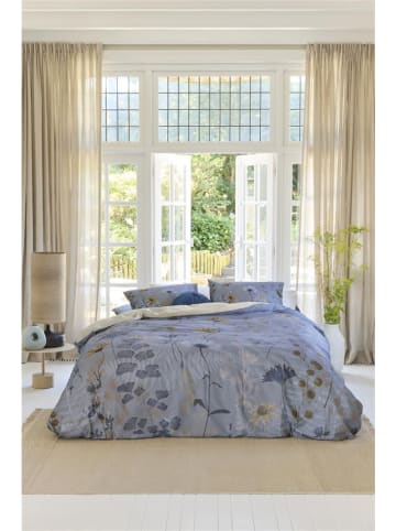 Beddinghouse Satijnen beddengoedset ''Nala'' lichtblauw/beige