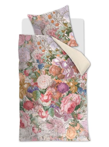 Beddinghouse Komplet pościeli satynowej "Amy" ze wzorem