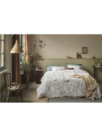 Beddinghouse Bettwäsche-Set "Flowers Flowers" in Weiß/ Grün