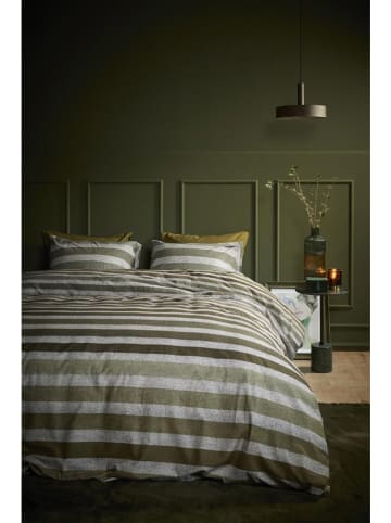 Beddinghouse Komplet pościeli "Gloaming" w kolorze zielonym