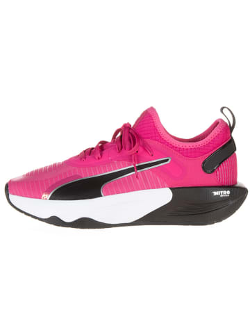 Puma Buty "PWR XX Nitro" w kolorze różowo-biało-czarnym do biegania