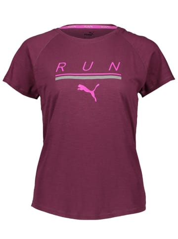 Puma Functioneel shirt "Run" bordeaux