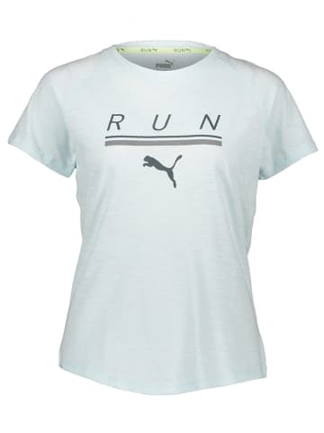 Puma Functioneel shirt "Run" lichtblauw