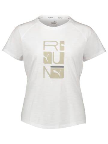Puma Functioneel shirt "Run" wit